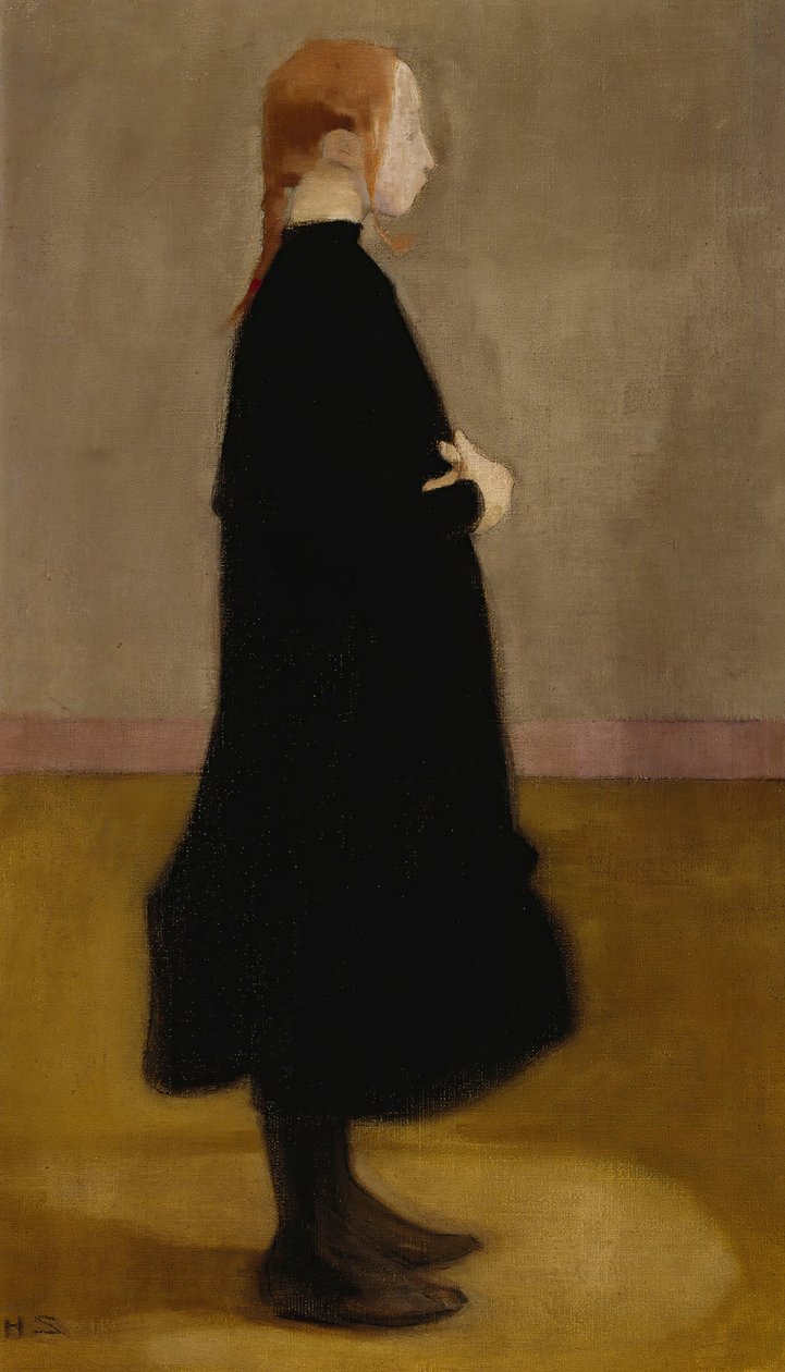 Skolflickan II, 1908. av Helene Schjerfbeck