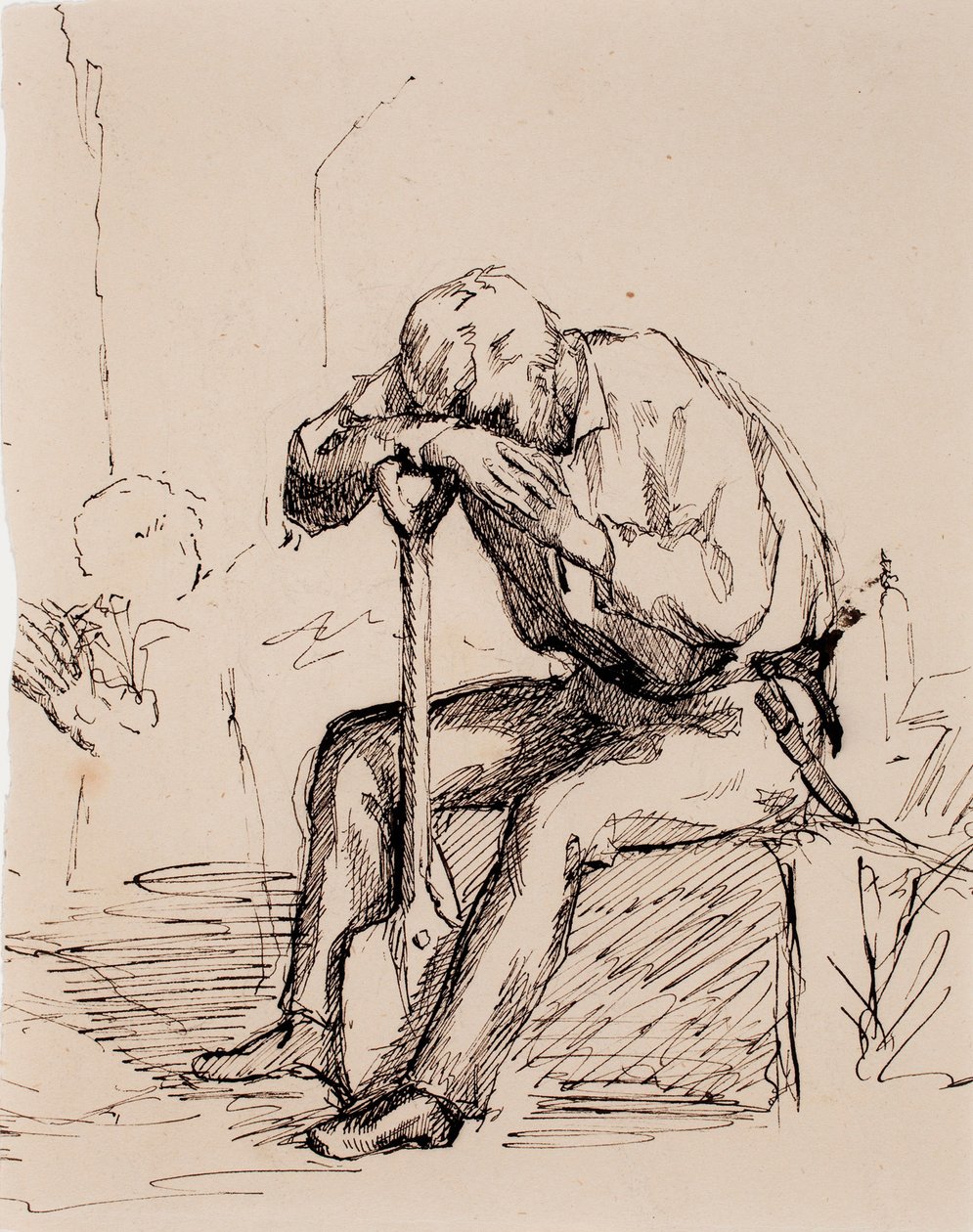 Utan titel av Helene Schjerfbeck
