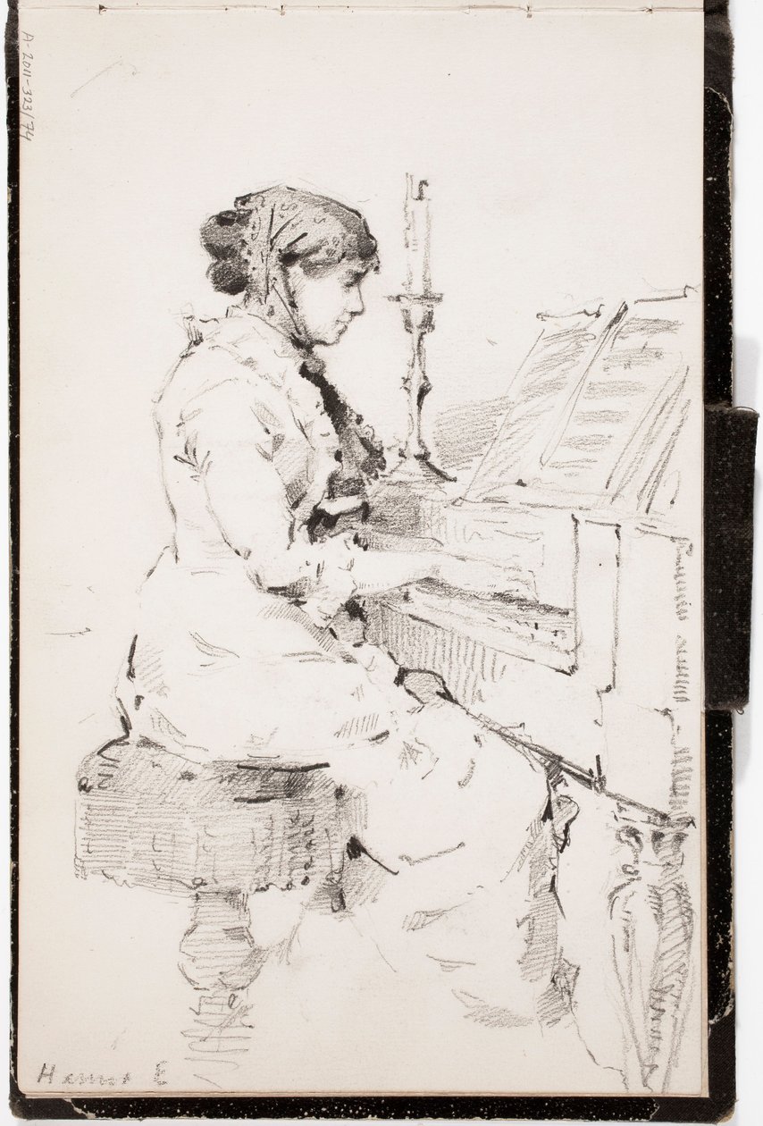 Utan titel av Helene Schjerfbeck