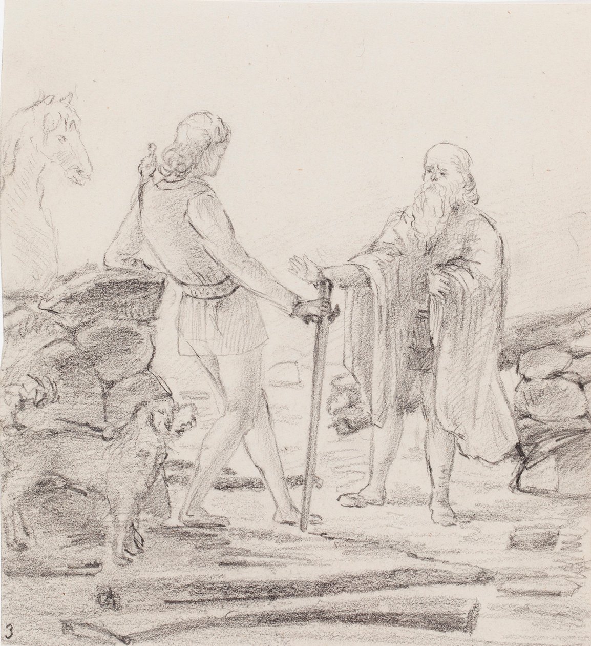 Utan titel av Helene Schjerfbeck