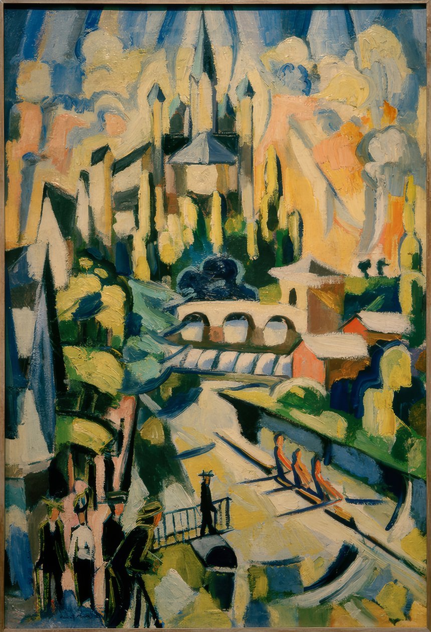Limburgs katedral av Helmuth Macke