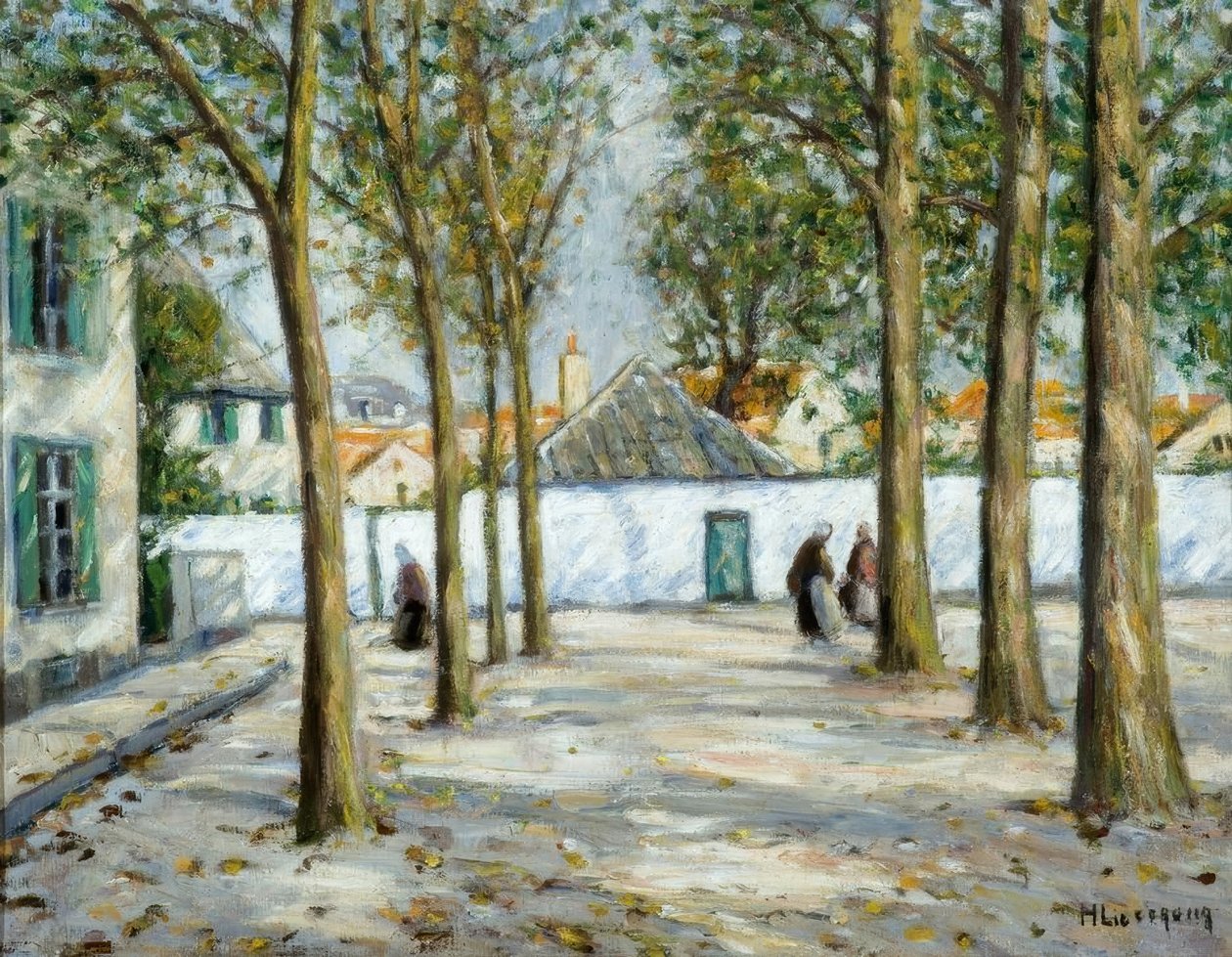 H.Liesegang, solig höstdag av Helmuth Liesegang