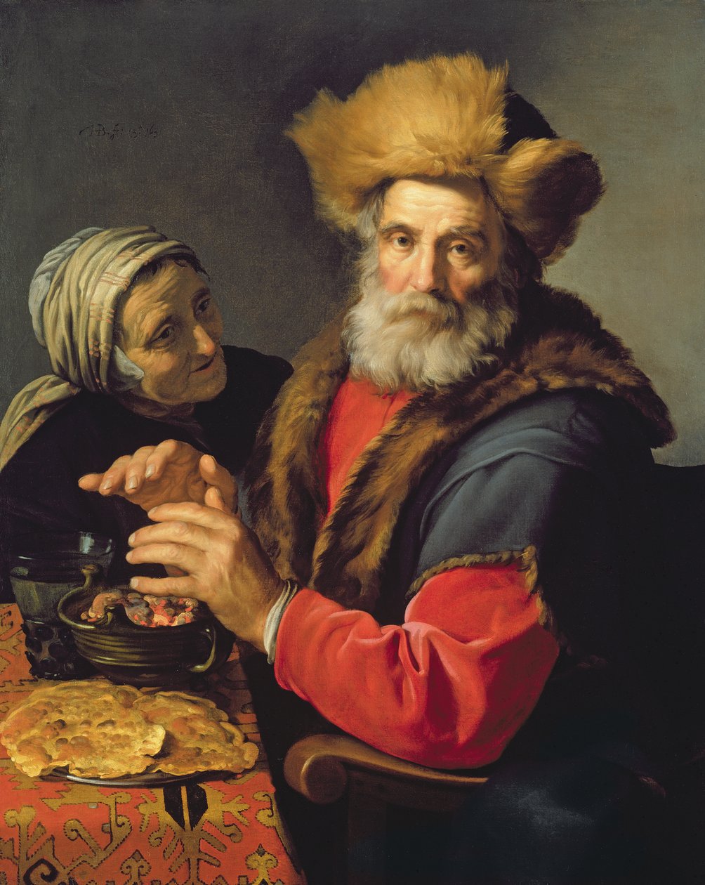 Allegori över vintern, 1631 av Hendrick Bloemaert