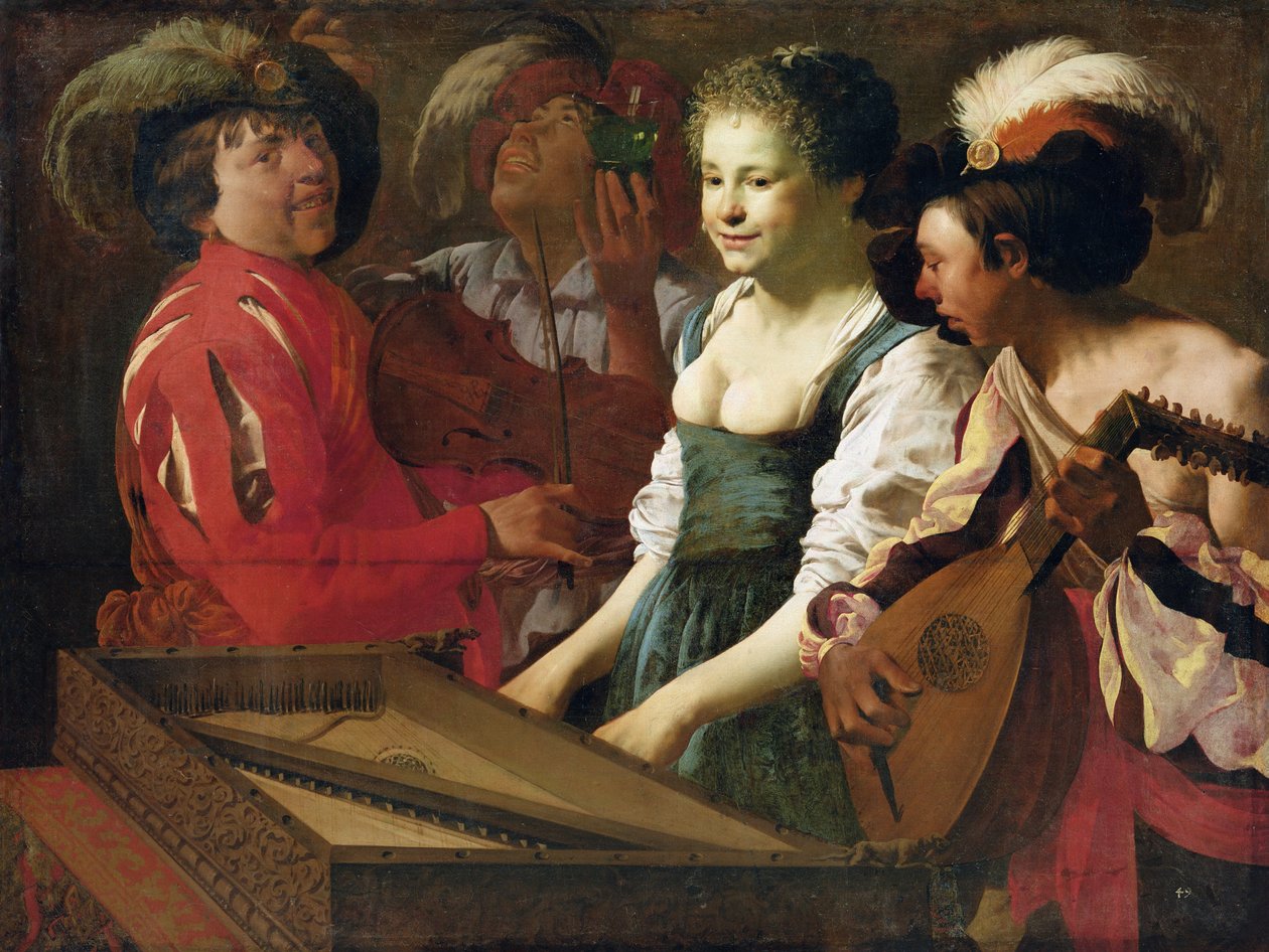 Konsert, 1626 av Hendrick ter Brugghen