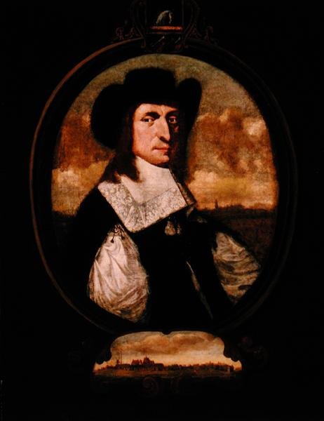 Porträtt av Cornelius Steenwyck (d.1684), c.1668 (olja på duk) av Hendrick (attr.) Couturier