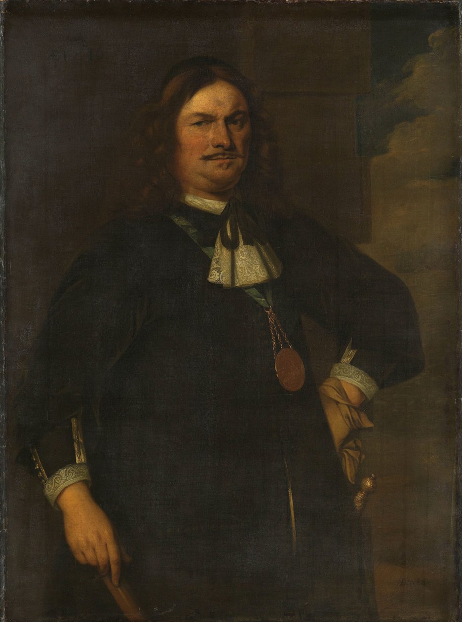 Adriaen Banckert (ca 1620–1684), viceamiral av Zeeland av Hendrick Berckman