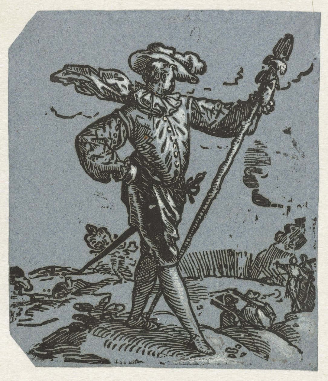 Infanterikapten av Hendrick Goltzius (circle of)