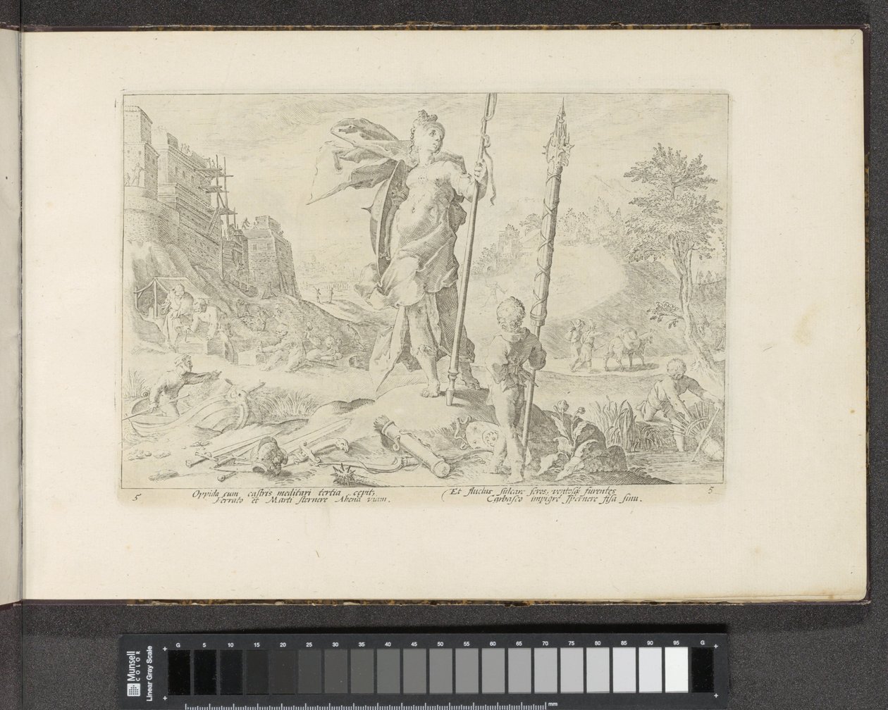 Bronsåldern Ovidius metamorfoser (serietitel) Återskapanden av P. Ovidius Naso (serietitel) av Hendrick Goltzius (workshop of)