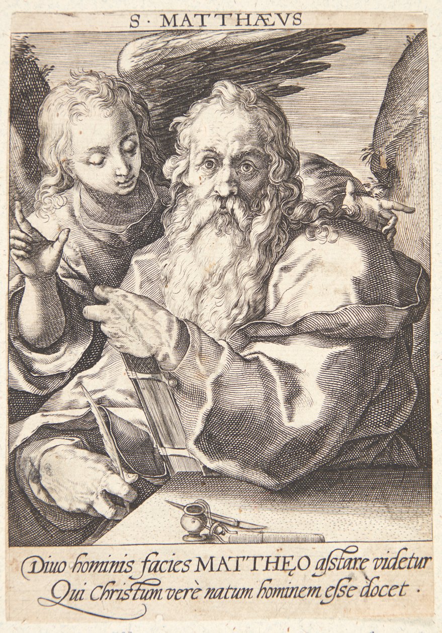 Aposteln Paulus av Hendrick Goltzius