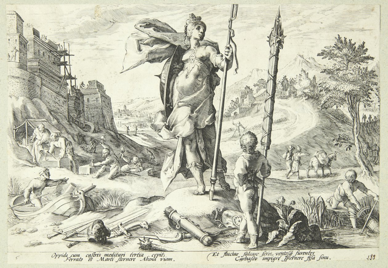 Bronsåldern av Hendrick Goltzius
