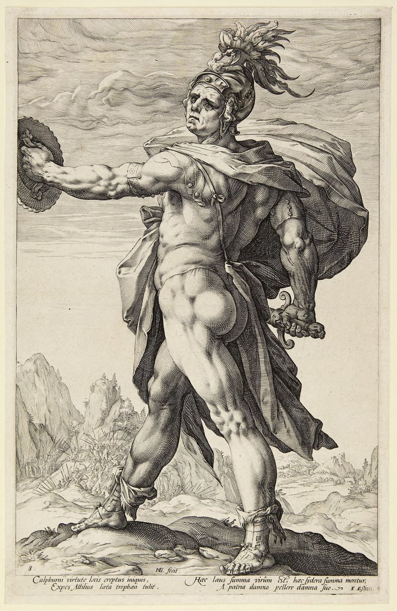 Calphurnius av Hendrick Goltzius