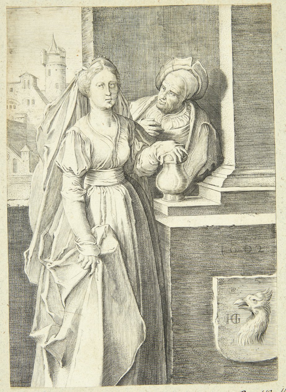 Det udda paret av Hendrick Goltzius