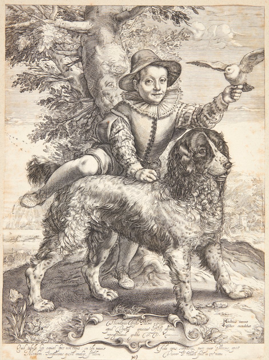 Frederik de Vries av Hendrick Goltzius