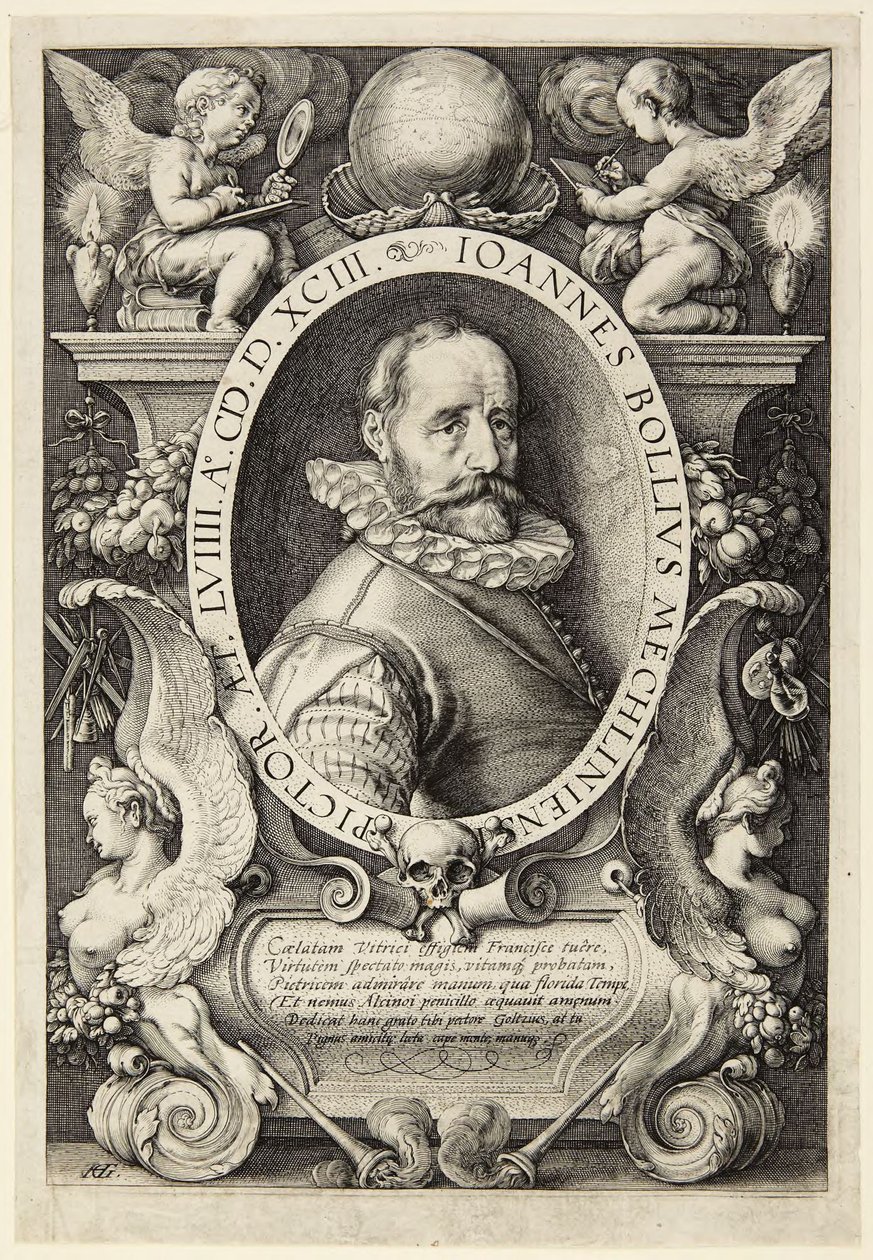 Hans Bol av Hendrick Goltzius