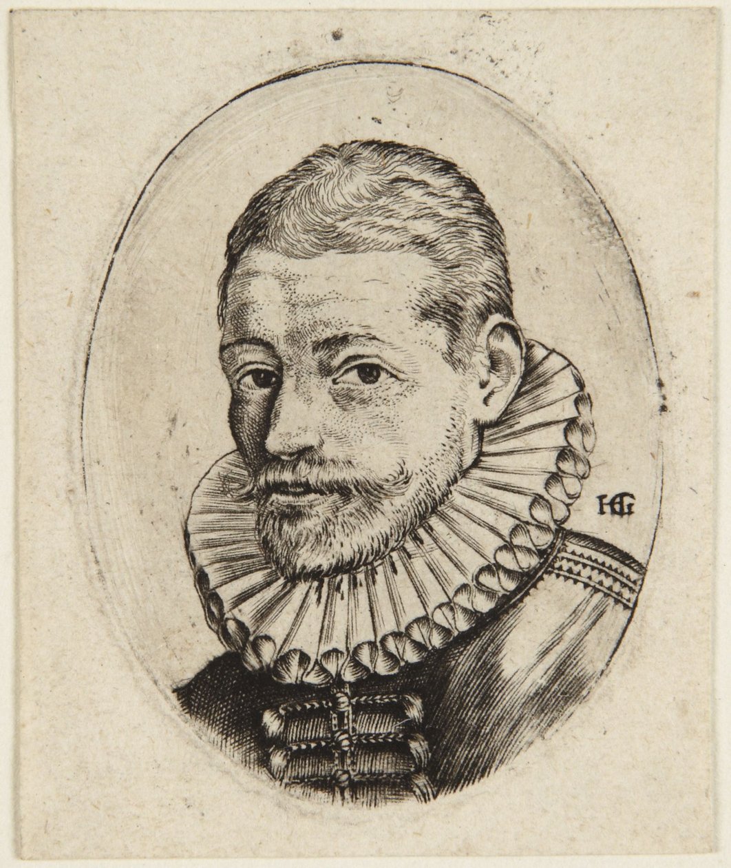 Hans Felbier av Hendrick Goltzius