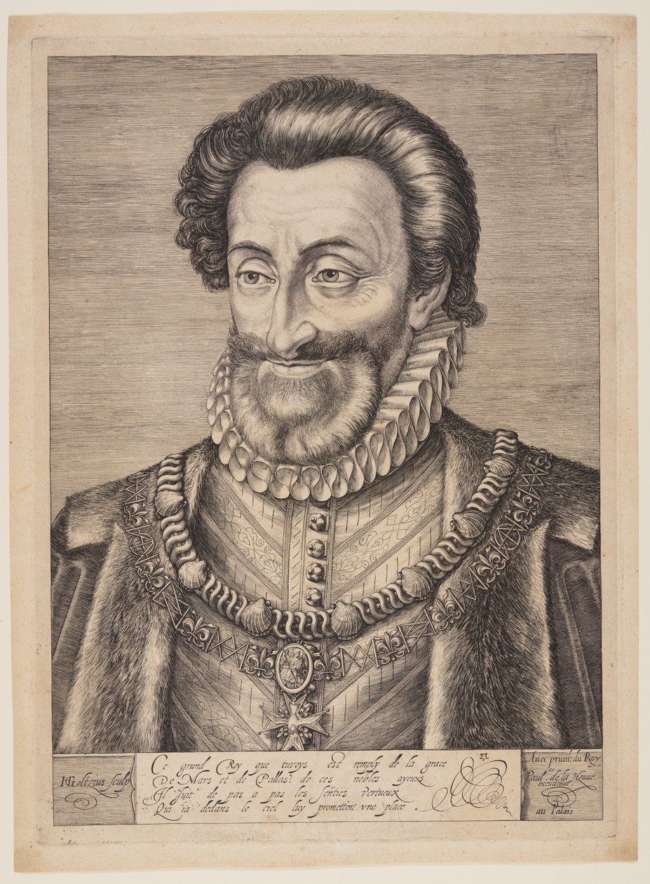 Henrik IV av Frankrike av Hendrick Goltzius
