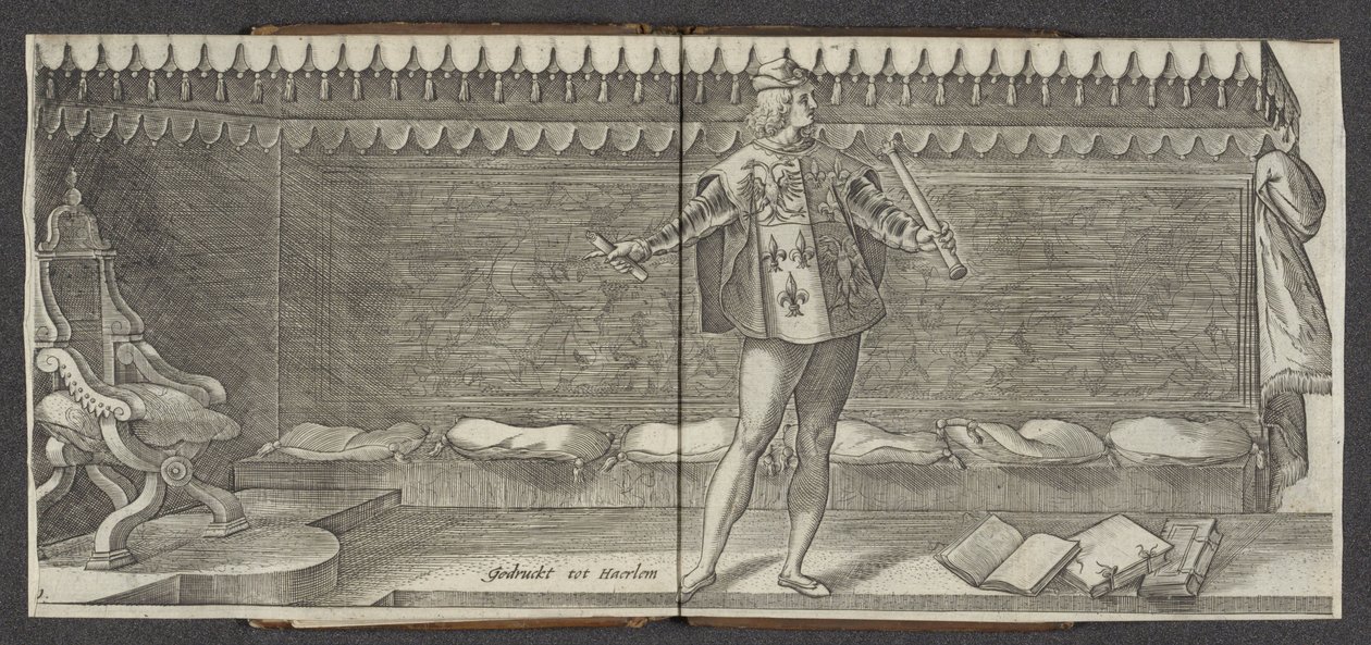 Härold Ursprung och kort historia av grevarna av Hollandt Zeelandt och de Vrieslandt (serietitel) Grevar och grevinnor av Holland (serietitel) av Hendrick Goltzius
