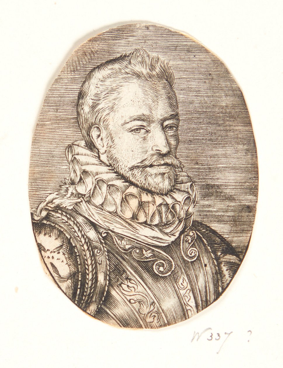 Jacques de la Faille av Hendrick Goltzius