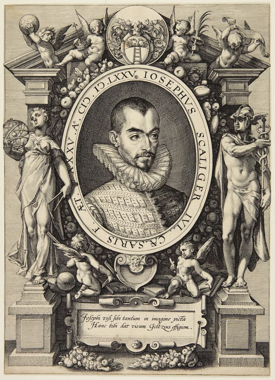 Josephus Justus Scaliger av Hendrick Goltzius