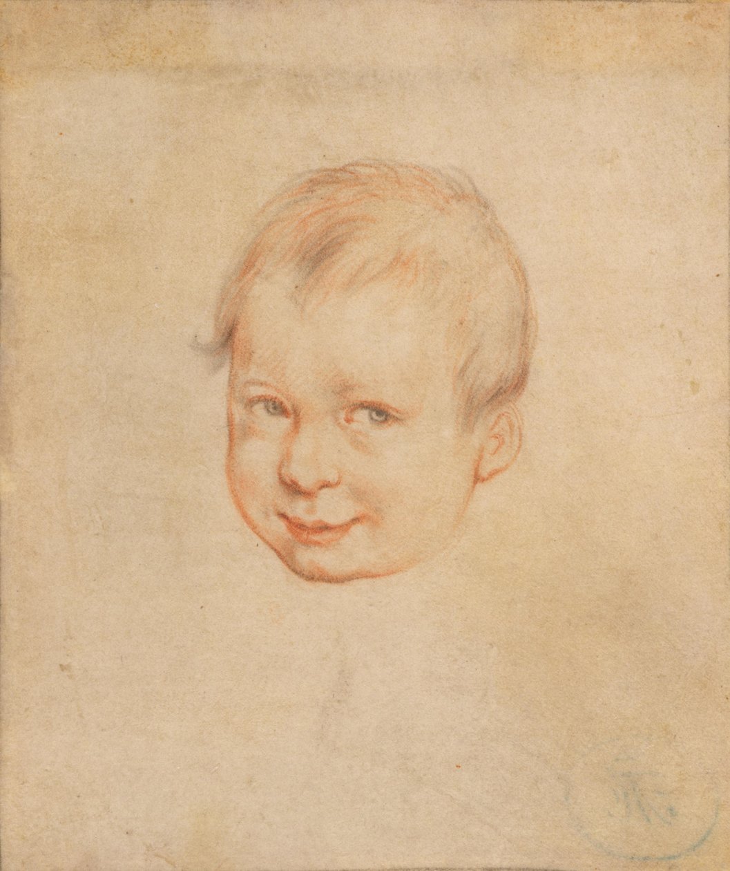 Barnhuvud av Hendrick Goltzius