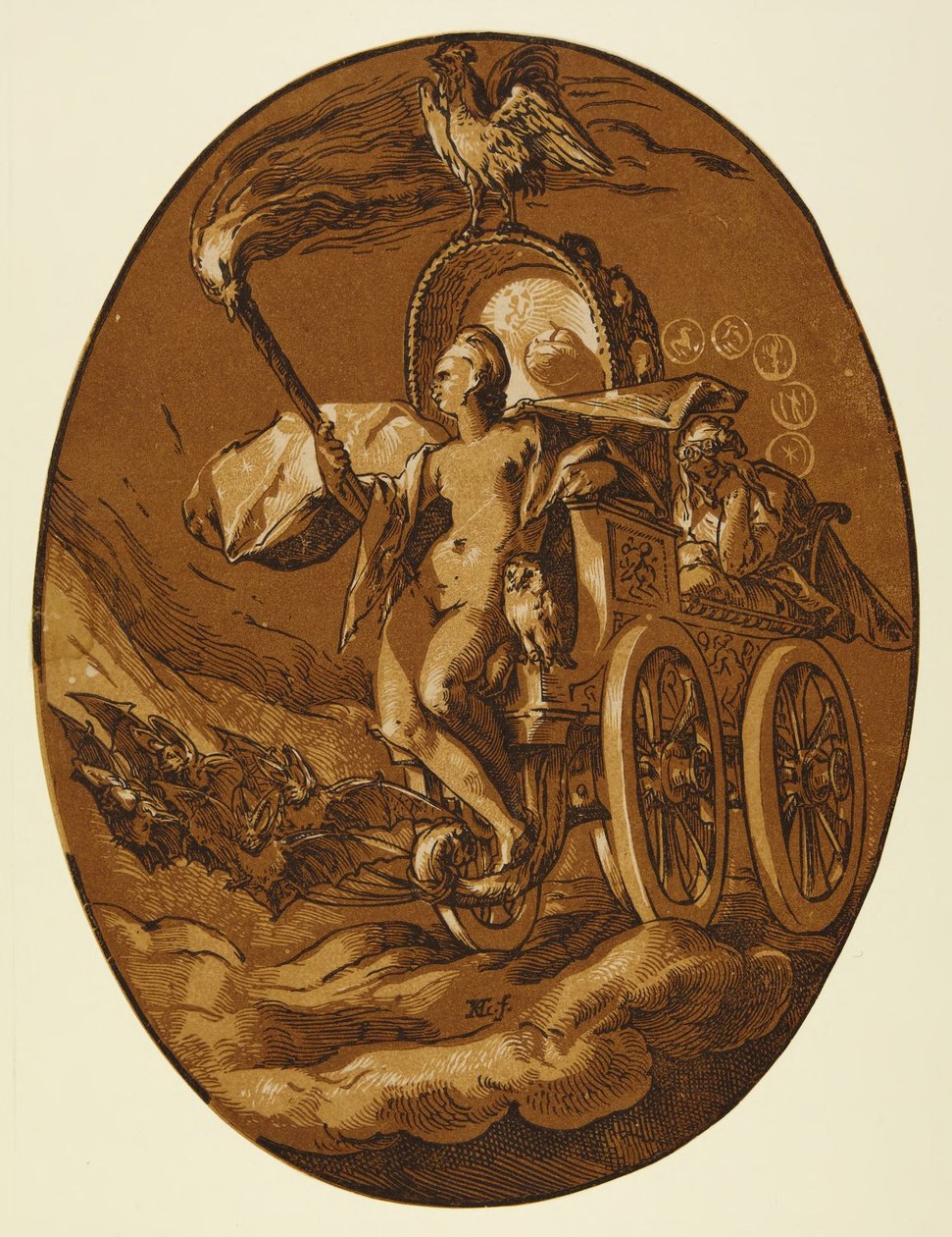 Nox av Hendrick Goltzius