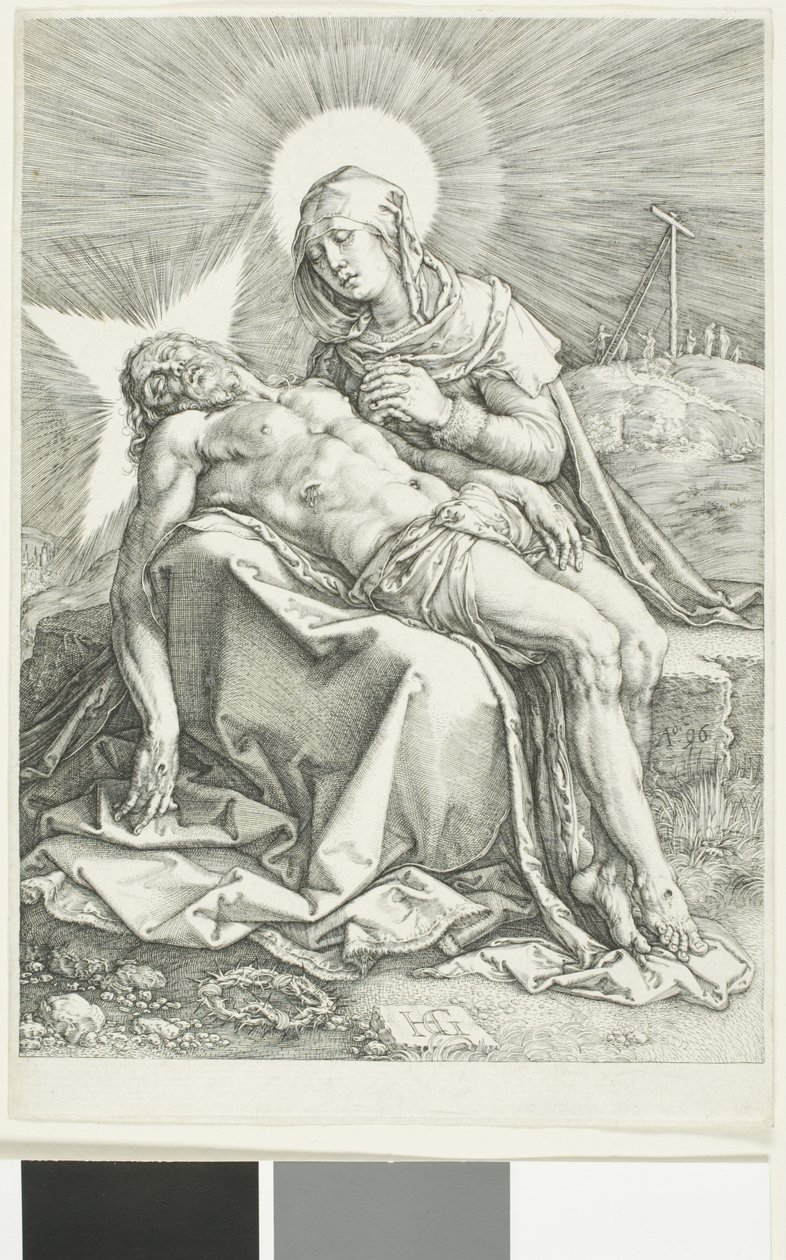 pieta av Hendrick Goltzius