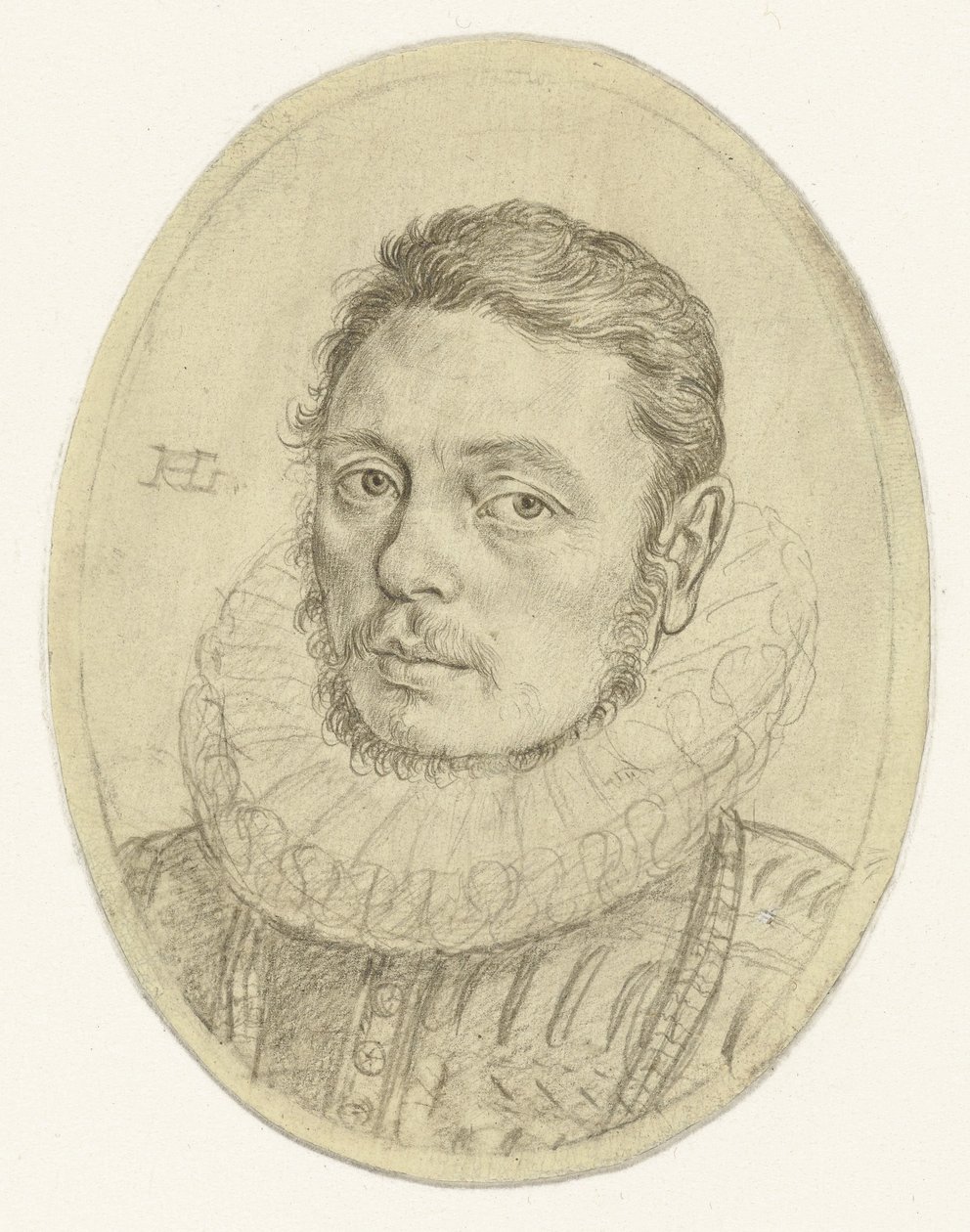 Porträtt av Pieter Dircksz. Hasselaer () av Hendrick Goltzius