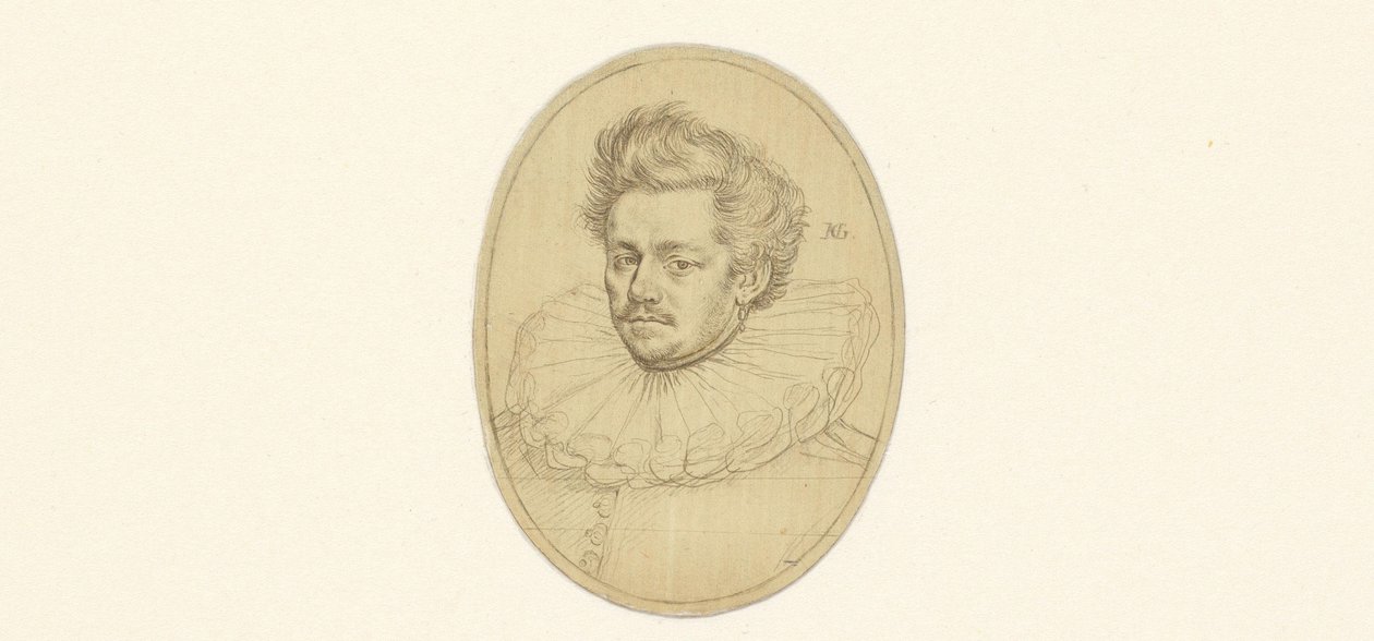 Porträtt av Stanislas Sobocki av Hendrick Goltzius