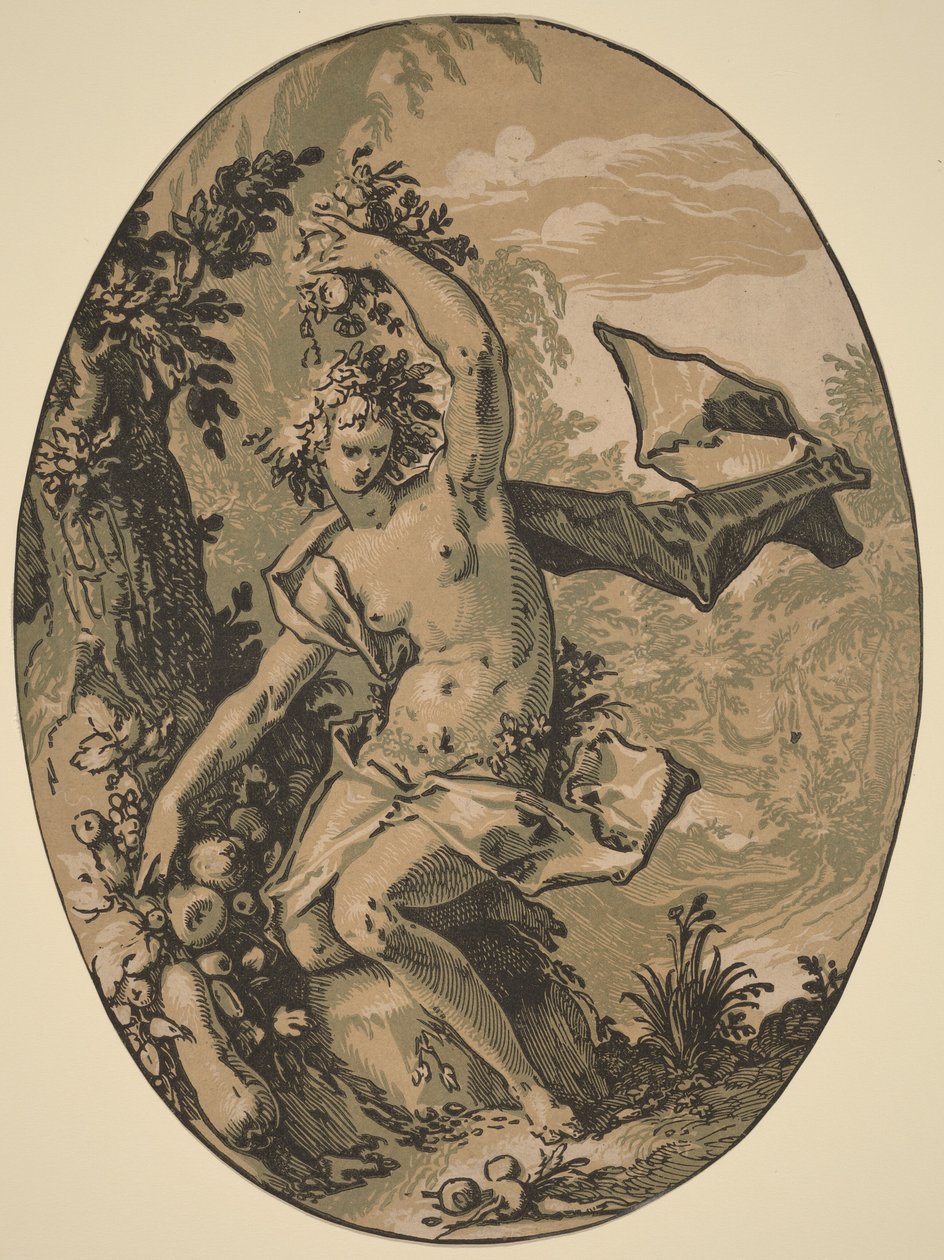 Proserpine av Hendrick Goltzius