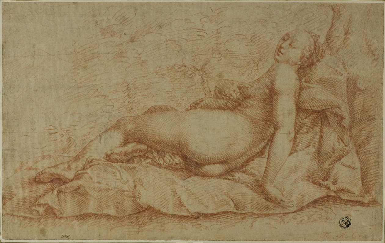 Lutande Venus av Hendrick Goltzius