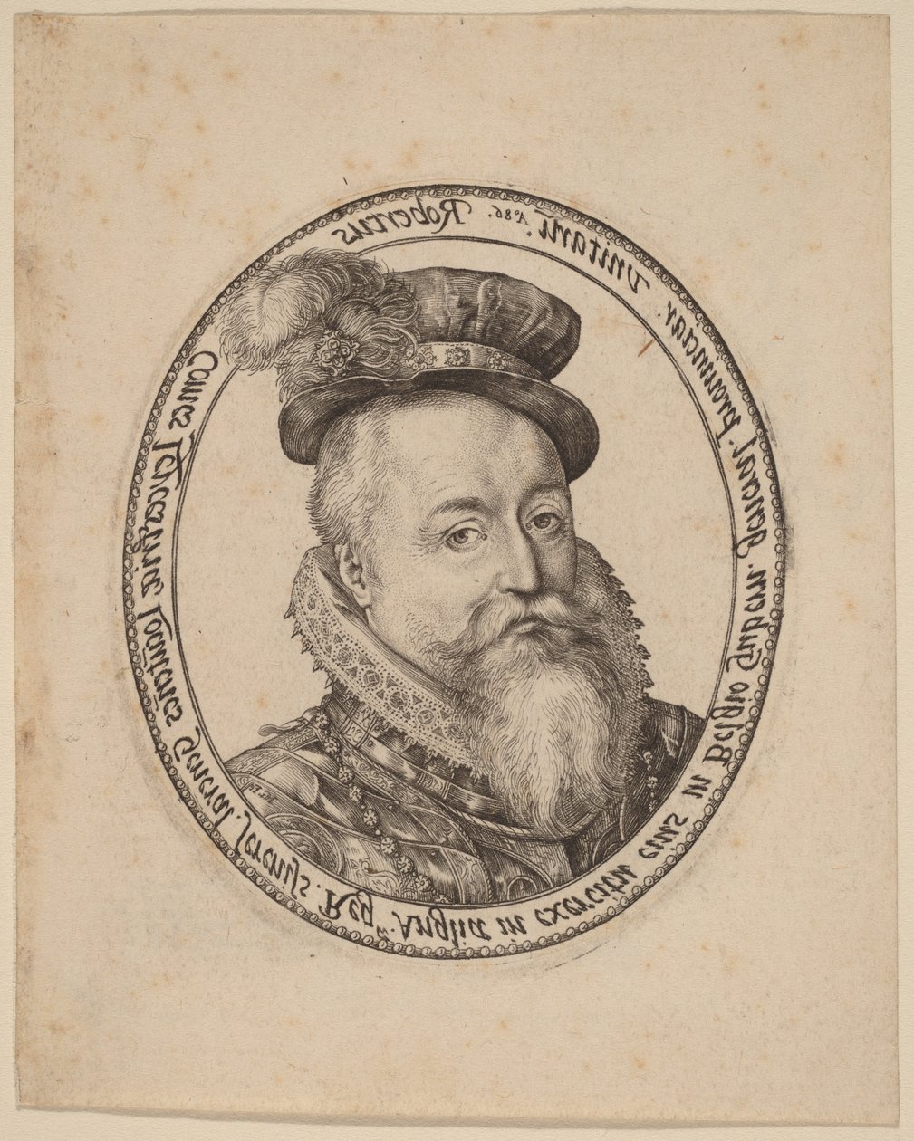 Robert Dudley, earl av Leicester av Hendrick Goltzius
