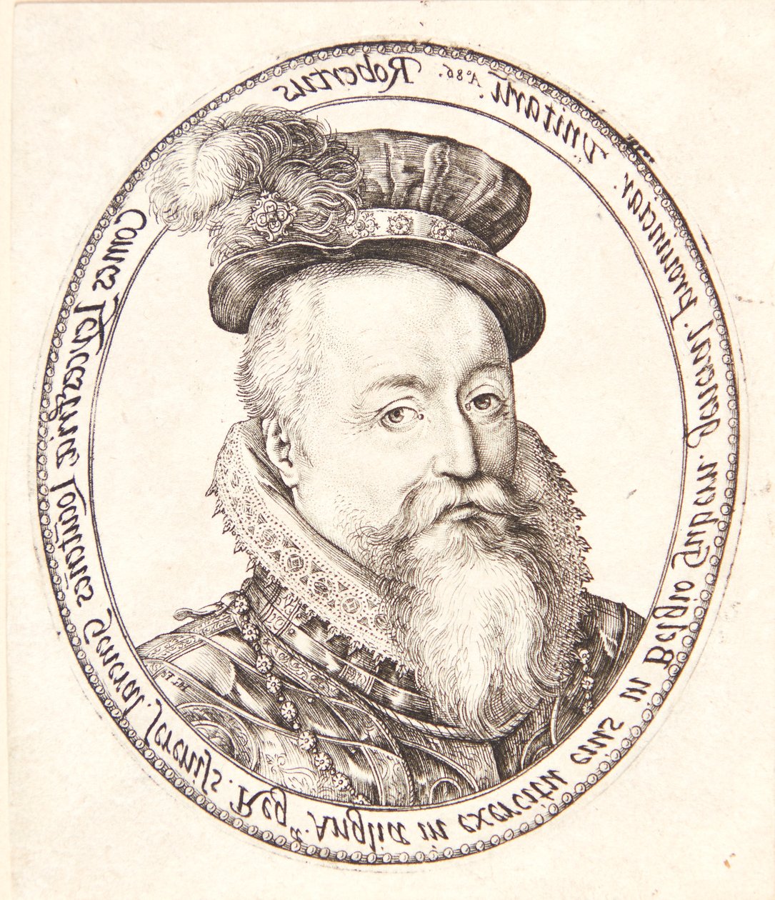 Robert Dudley Leicester av Hendrick Goltzius