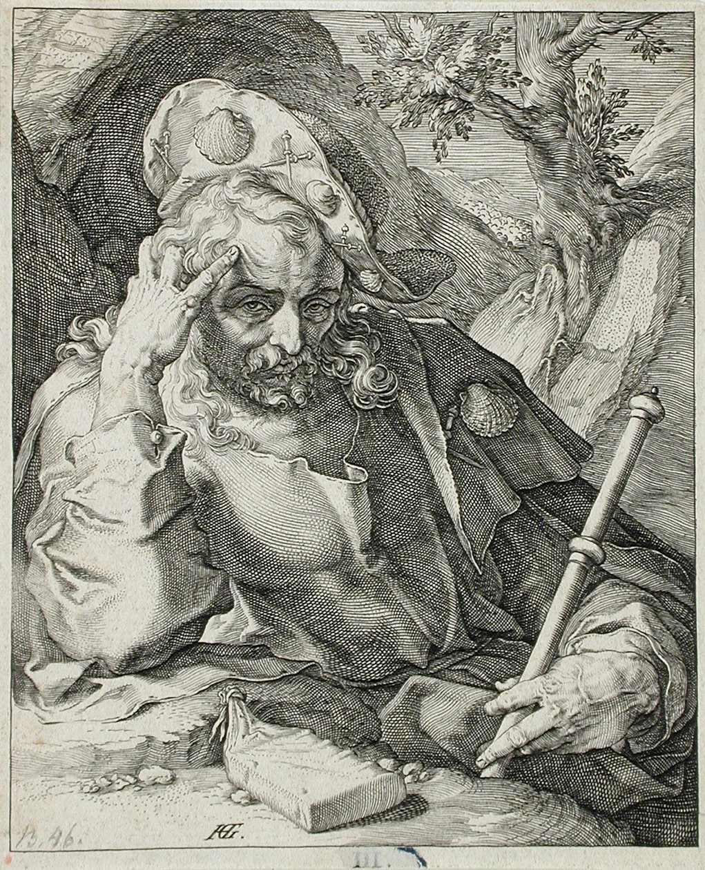 Den store Jakob av Hendrick Goltzius