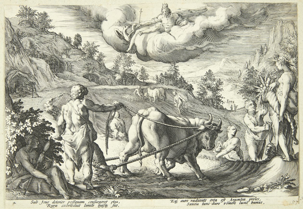 Silveråldern av Hendrick Goltzius