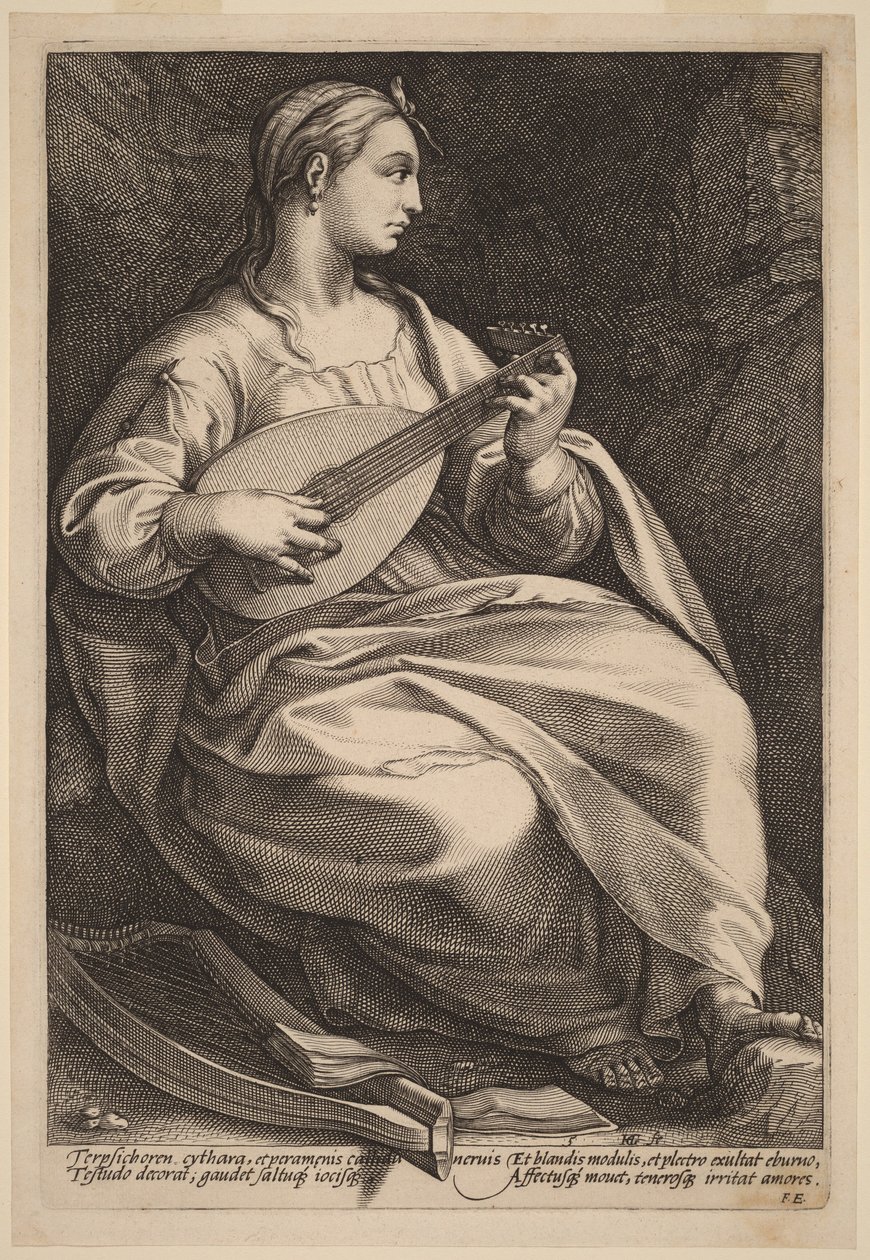 Dans av Hendrick Goltzius