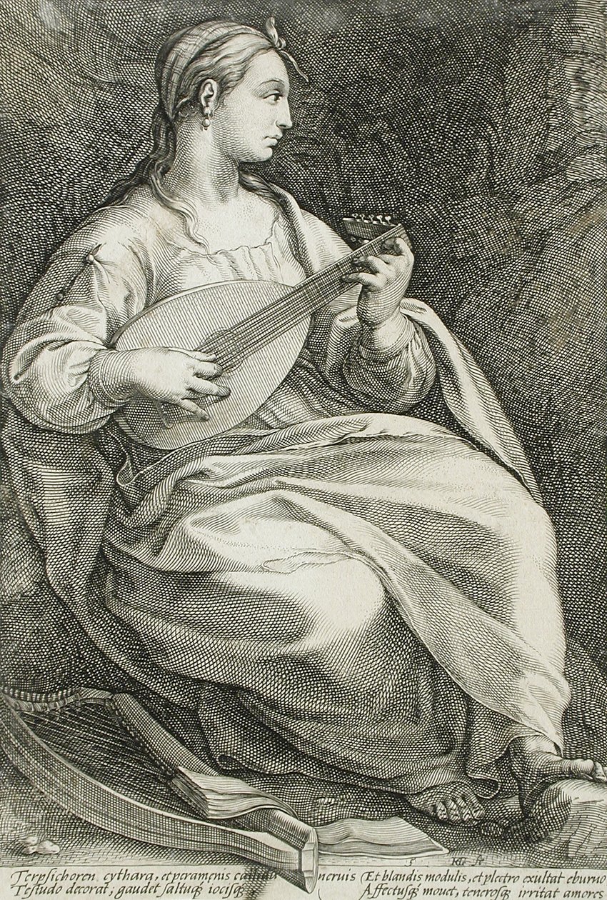 Dans av Hendrick Goltzius