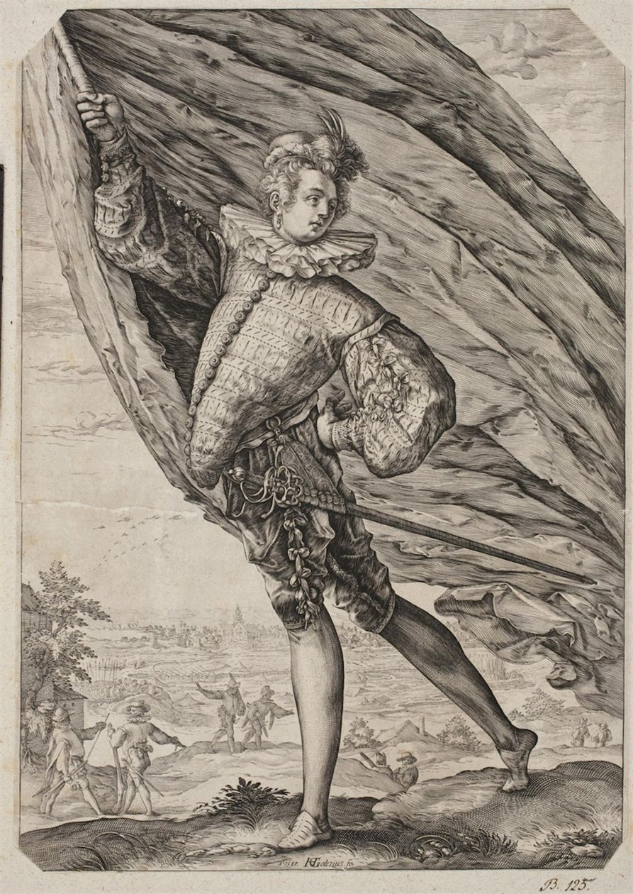 swedish av Hendrick Goltzius