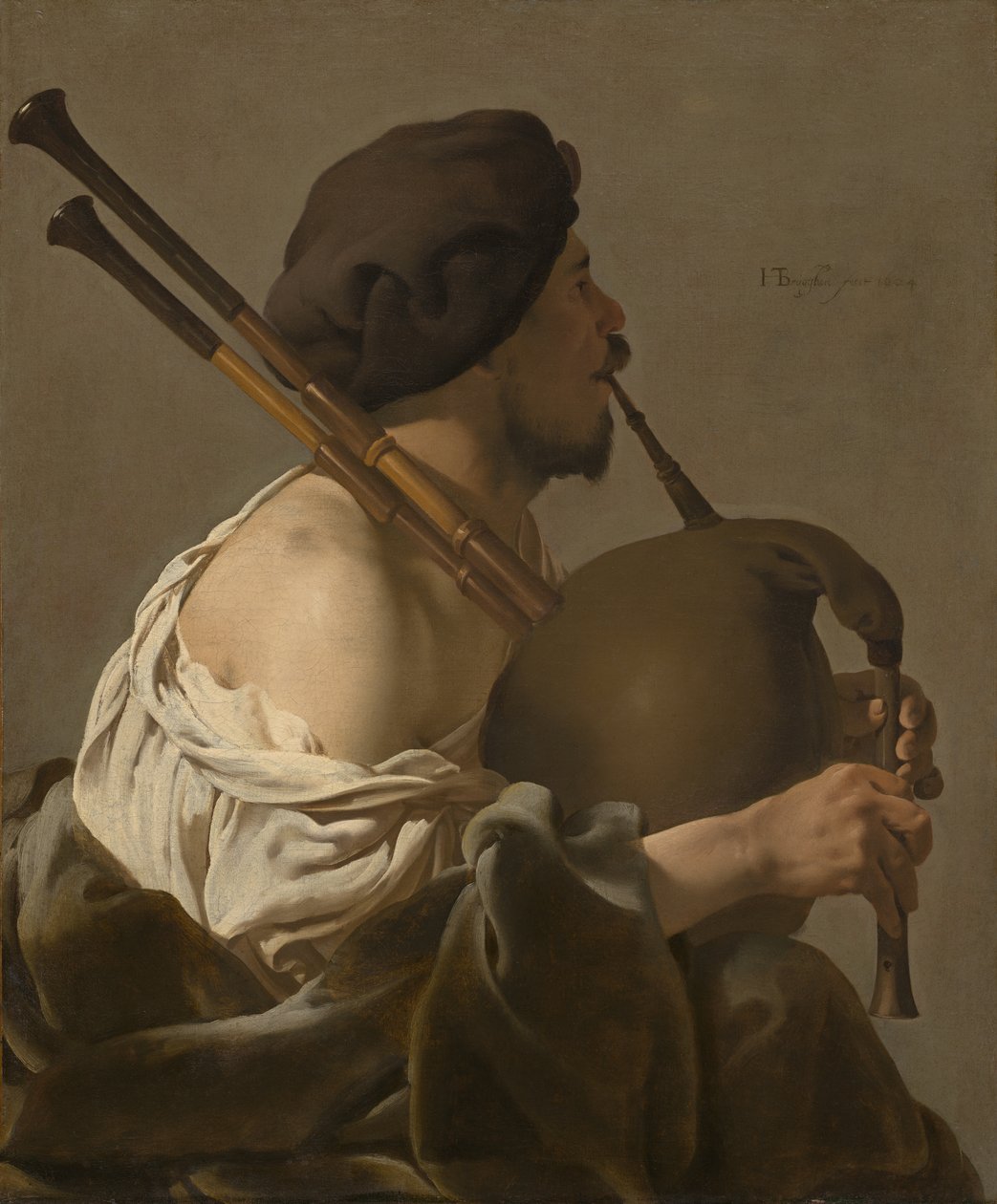 Sækkepibe Playerswed av Hendrick ter Brugghen