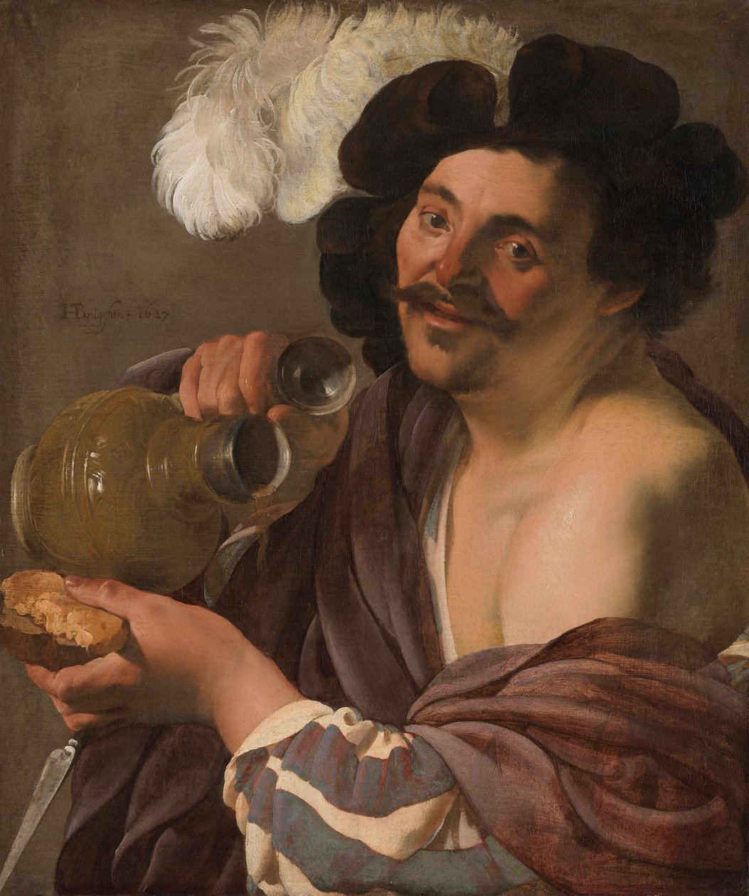 Drickaren av Hendrick ter Brugghen