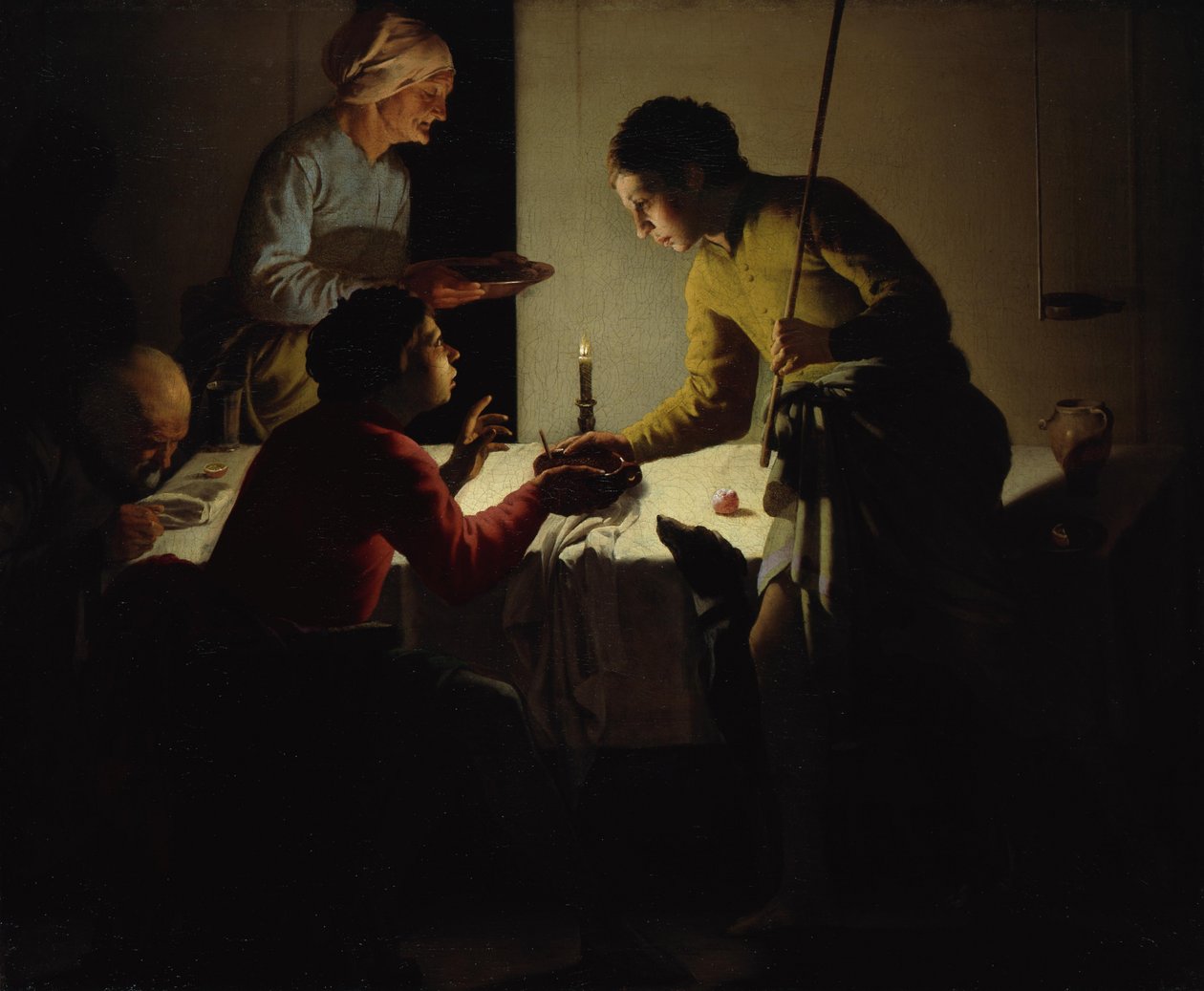 Esau säljer sin förstfödslorätt av Hendrick ter Brugghen