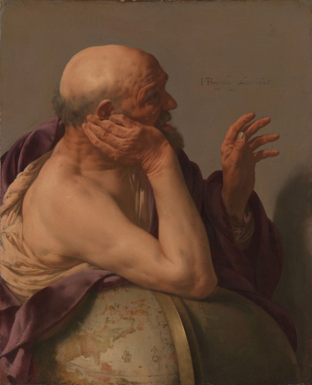 Herakleitos, 1628 av Hendrick ter Brugghen