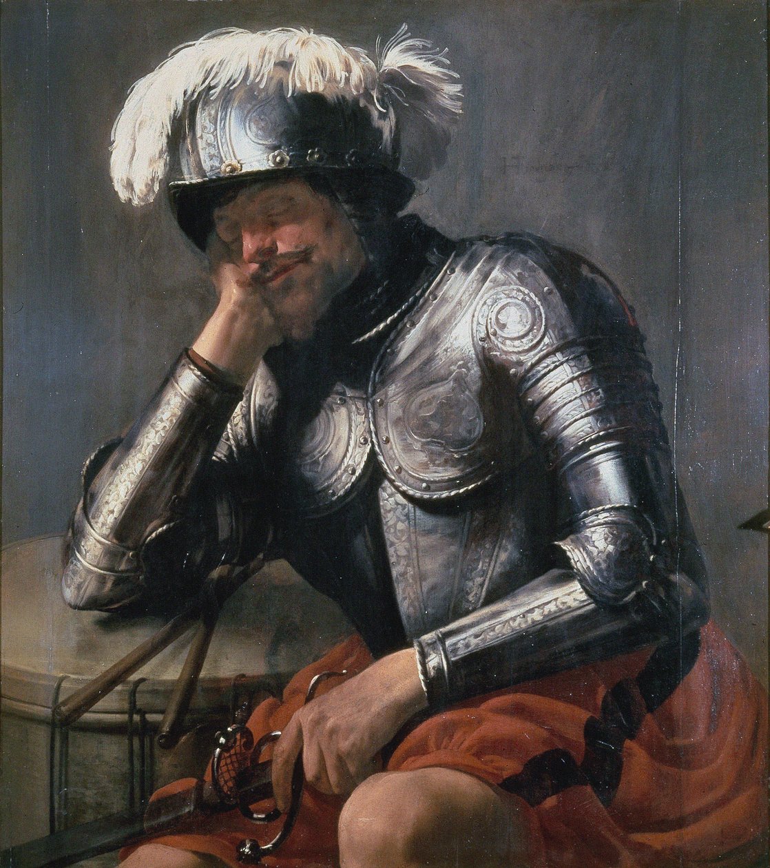 Mars sover av Hendrick ter Brugghen