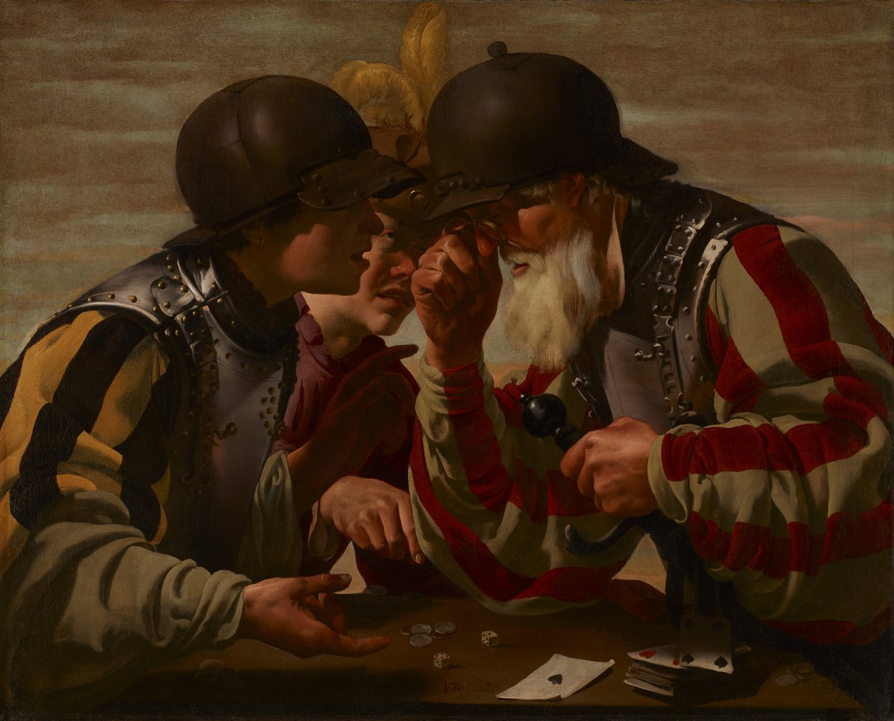 Spelarna av Hendrick ter Brugghen