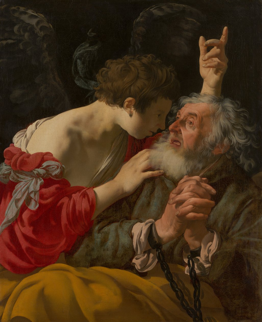 Sankt Petrus befrielse av Hendrick ter Brugghen