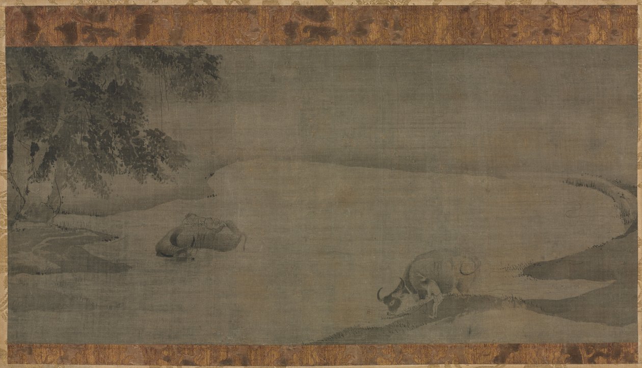 Water Buffalo och Herdboys av Hendrick ter Brugghen