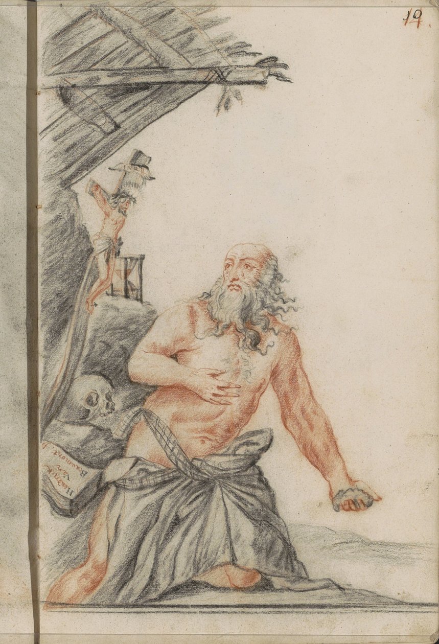 Ångerfulla Jerome av Hendrick van Beaumont