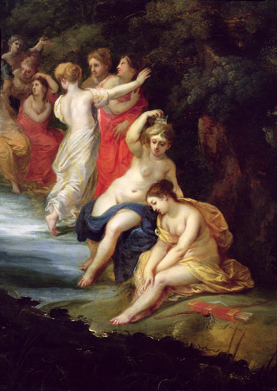 Diana och Acteon (uppgift om 247459) av Hendrick van and Brueghel Balen