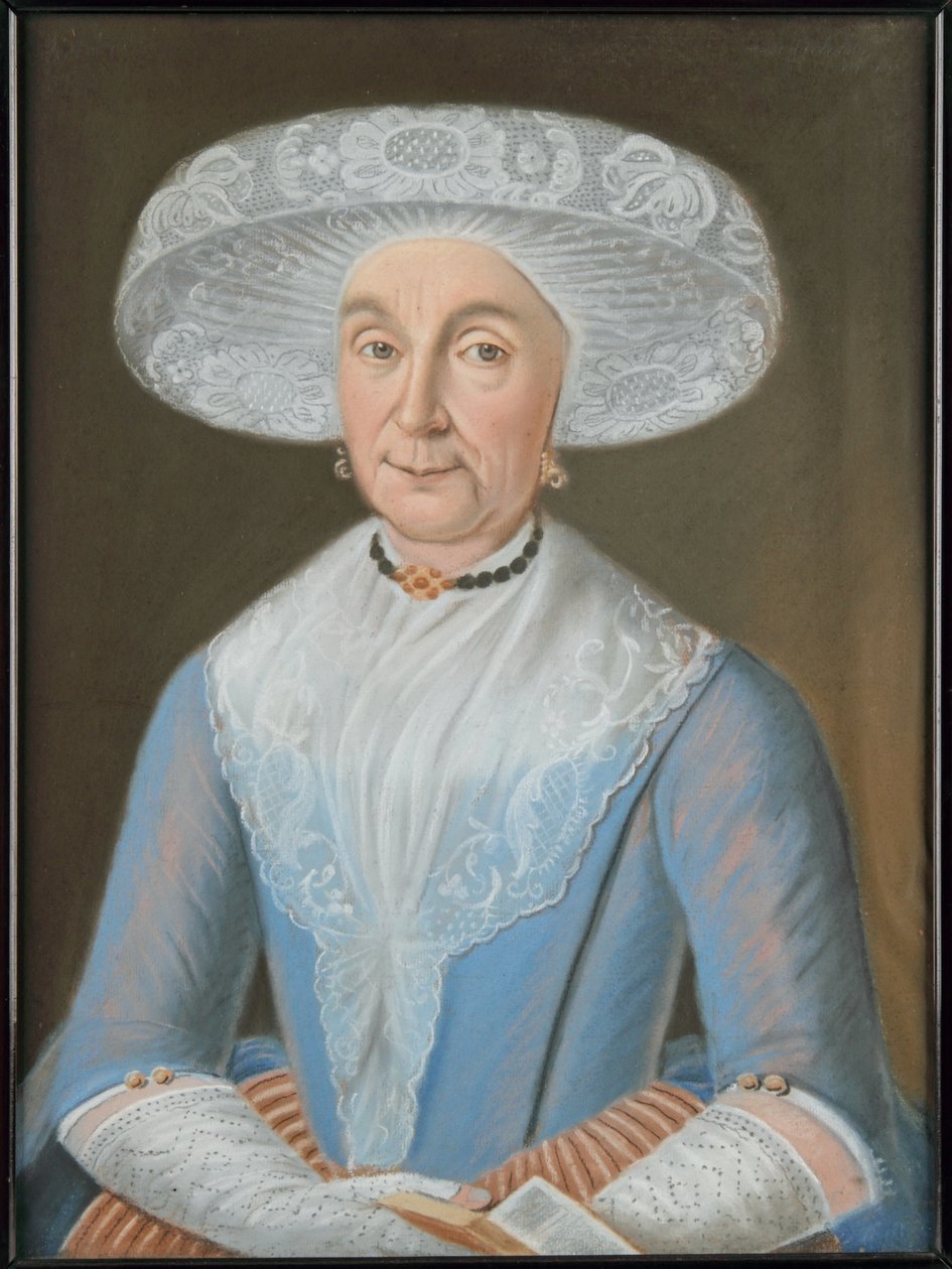 Porträtt av Ytje Hayes (1712-1798) av Hendricus Johan Antonius Baur
