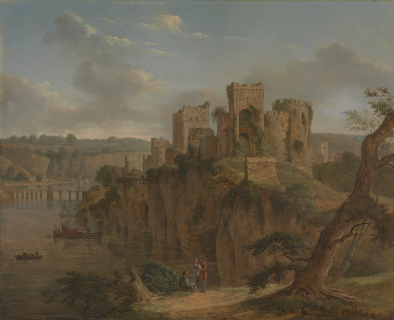 Chepstow Castle av Hendrik Frans de Cort