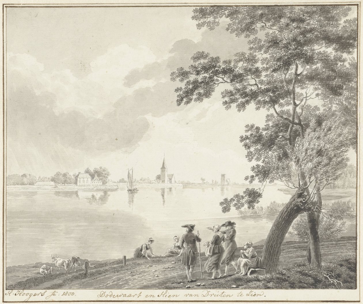 House the Moustache (1800) av Hendrik Hoogers
